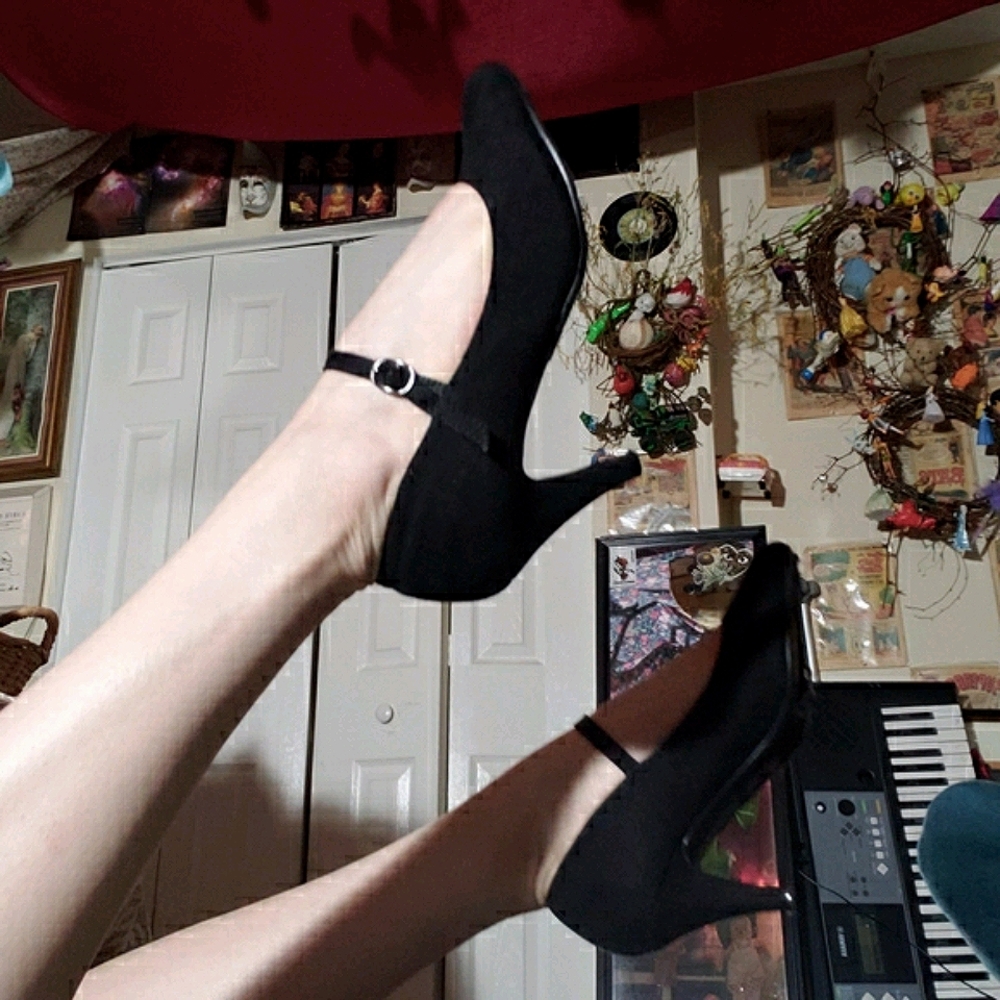 Black Mary Jane Shoes
